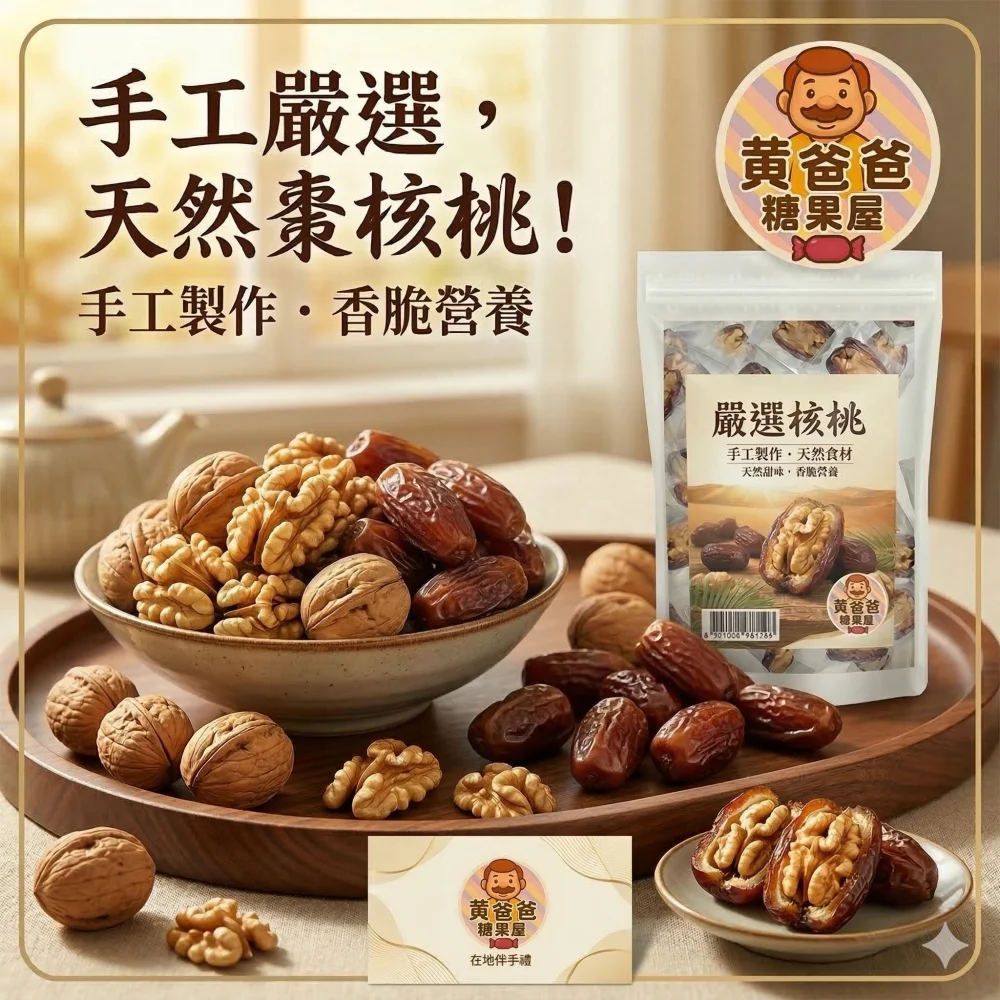 handmade date walnut natural healthy taoyuan specialty zhongli gift premium nut snack 02 yellowdaddy 1