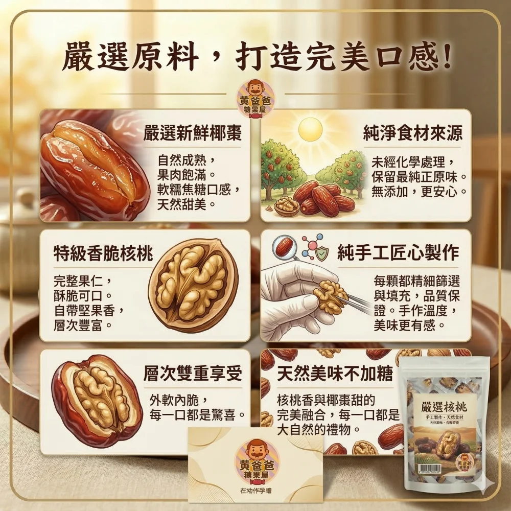 handmade date walnut natural healthy taoyuan specialty zhongli gift premium nut snack 04 yellowdaddy