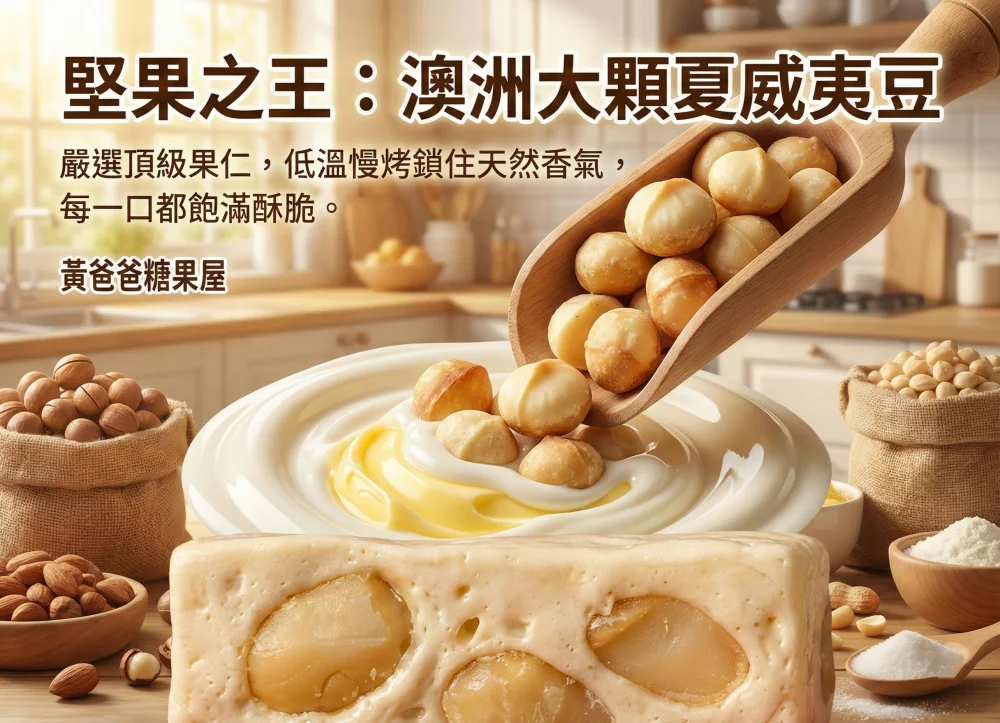 handmade taiwan macadamia milk nougat creamy flavor taoyuan specialty zhongli gift autumn winter limited03 yellowdaddy