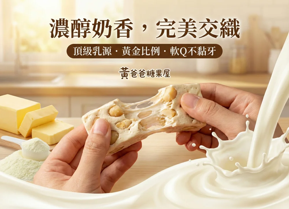 handmade taiwan macadamia milk nougat creamy flavor taoyuan specialty zhongli gift autumn winter limited04 yellowdaddy