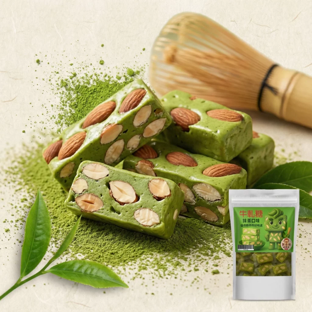 handmade taiwan uji matcha nougat premium green tea flavor taoyuan specialty zhongli gift autumn winter limited 02 yellowdaddy 2