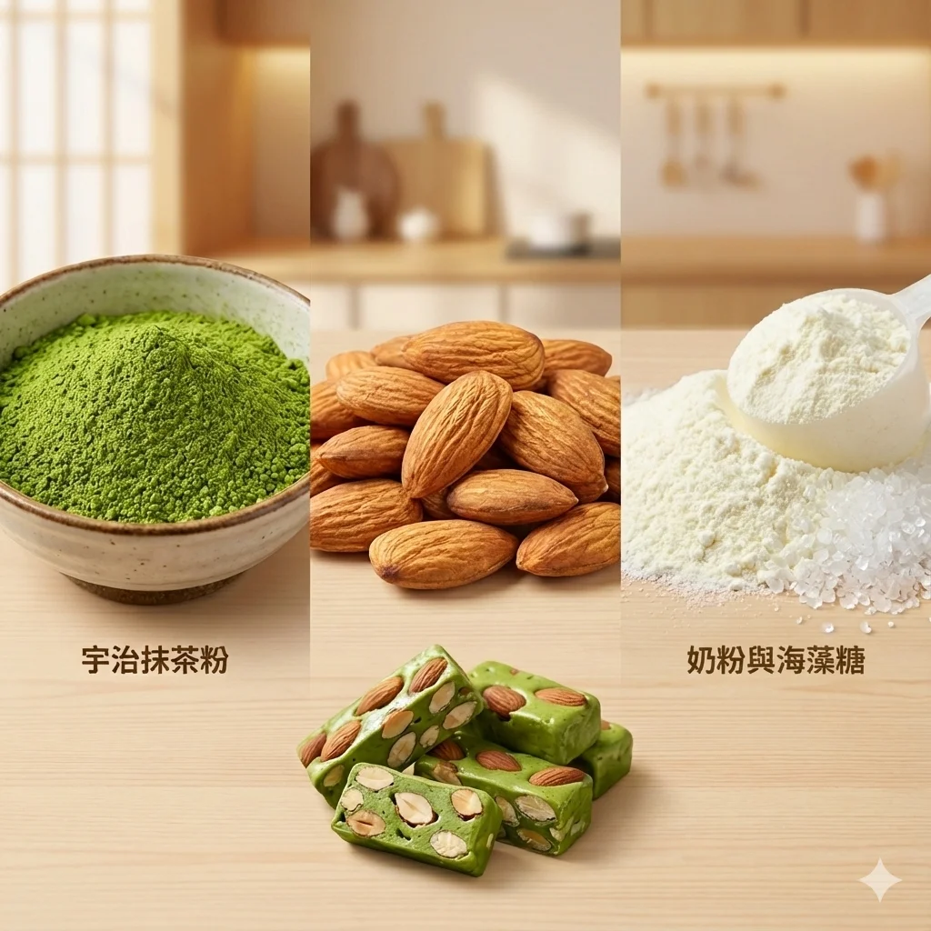 handmade taiwan uji matcha nougat premium green tea flavor taoyuan specialty zhongli gift autumn winter limited 03 yellowdaddy 1