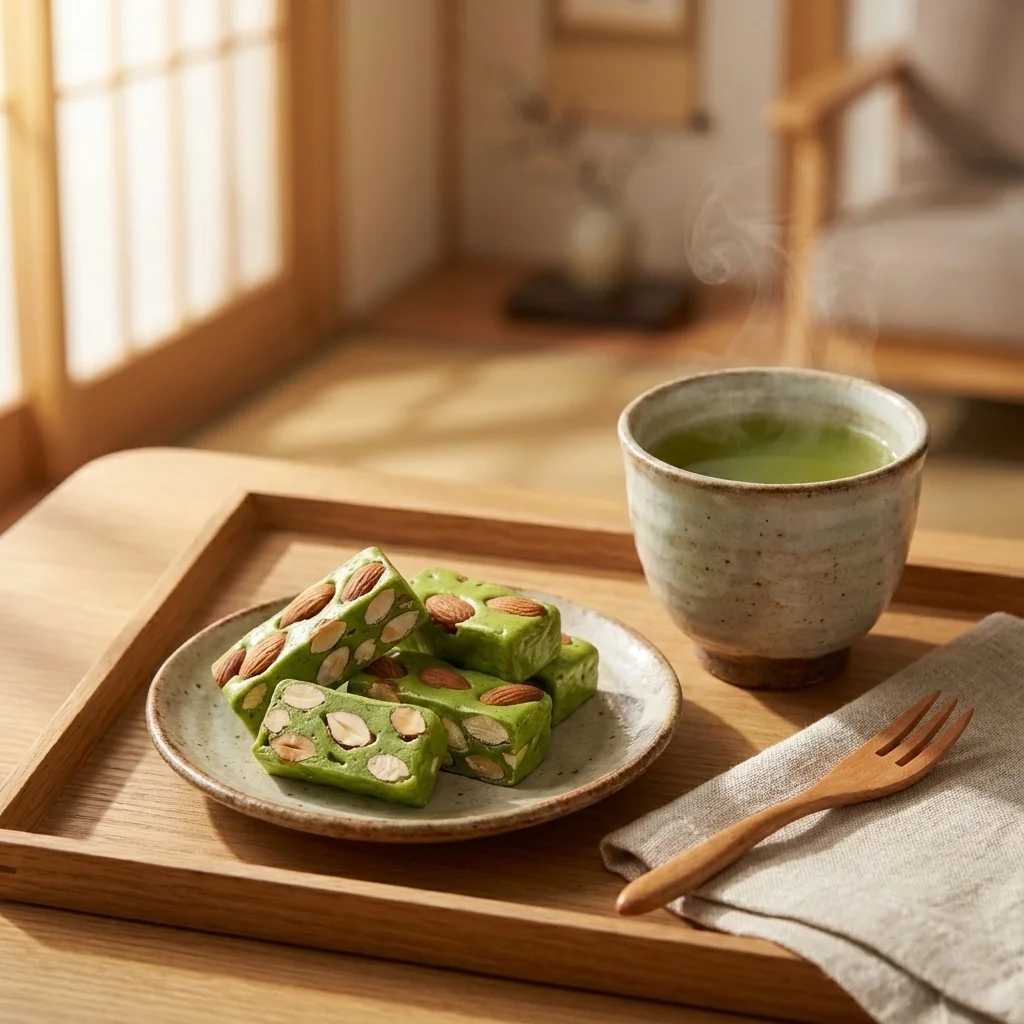 handmade taiwan uji matcha nougat premium green tea flavor taoyuan specialty zhongli gift autumn winter limited 05 yellowdaddy 2