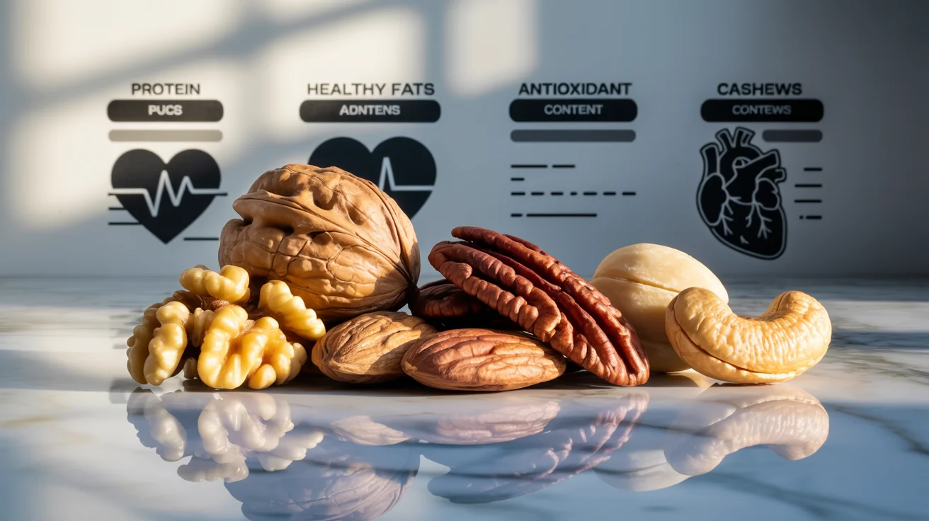 healthy nuts nutrition guide daily portion benefits storage methods 02 yellowdaddy