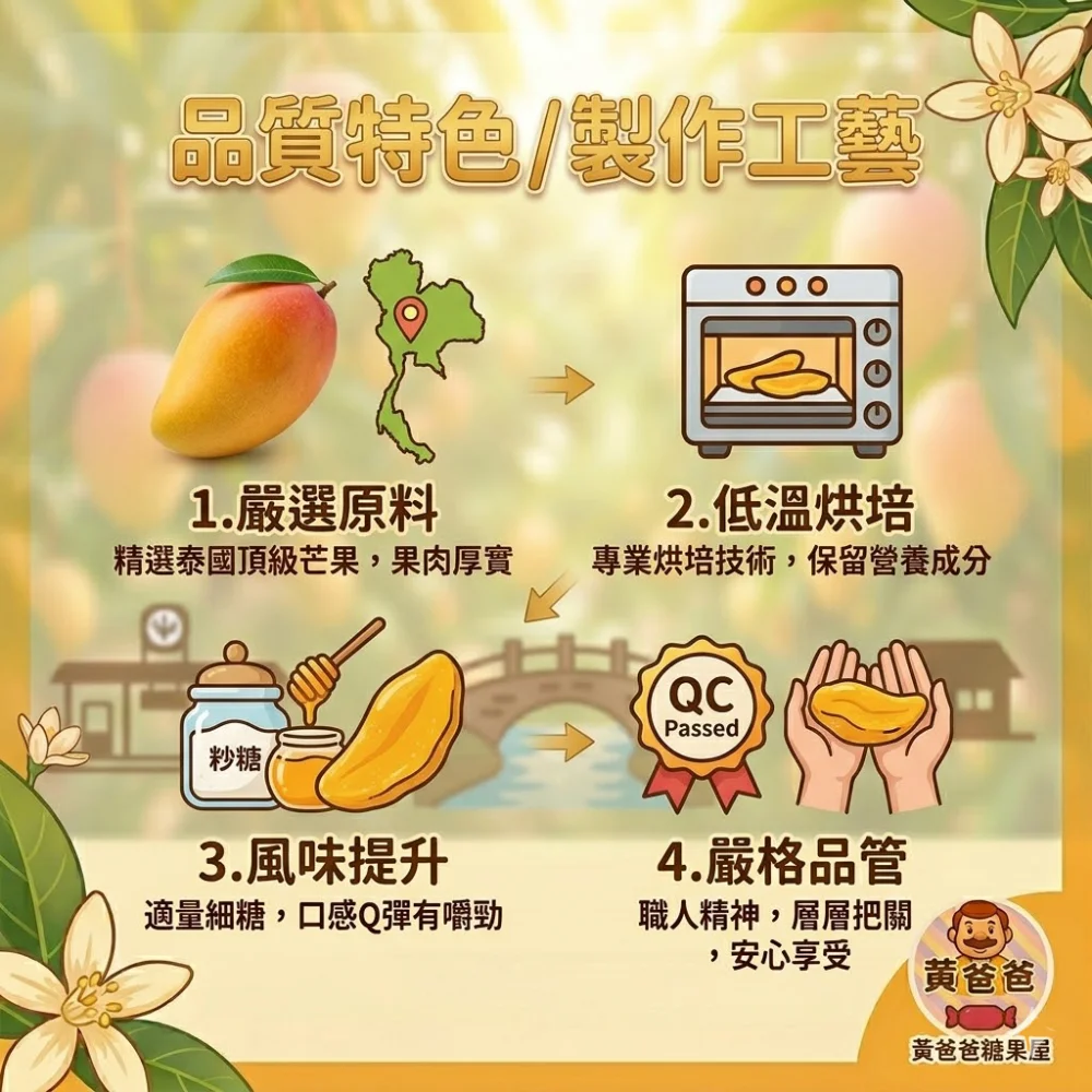 natural dried mango premium thai fruit 05 yellowdaddy