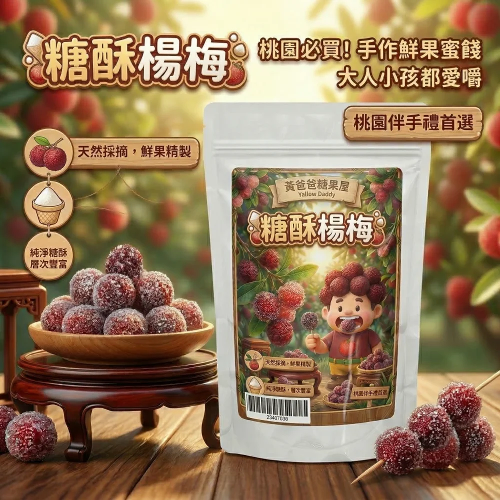 sugarcoated waxberry taiwanese dried fruits taoyuan specialty zhongli souvenir preserved fruits 01 yellowdaddy