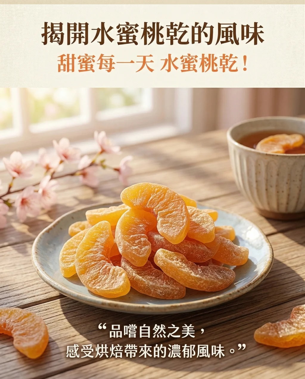 sweet and chewy dried peach snack 02 yellowdaddy