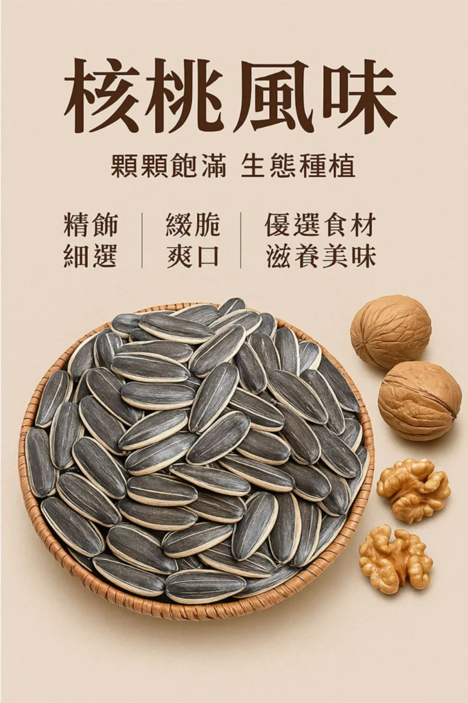 walnut flavored sunflower seeds natural healthy taoyuan specialty zhongli souvenir gift 03 yellowdaddy 1