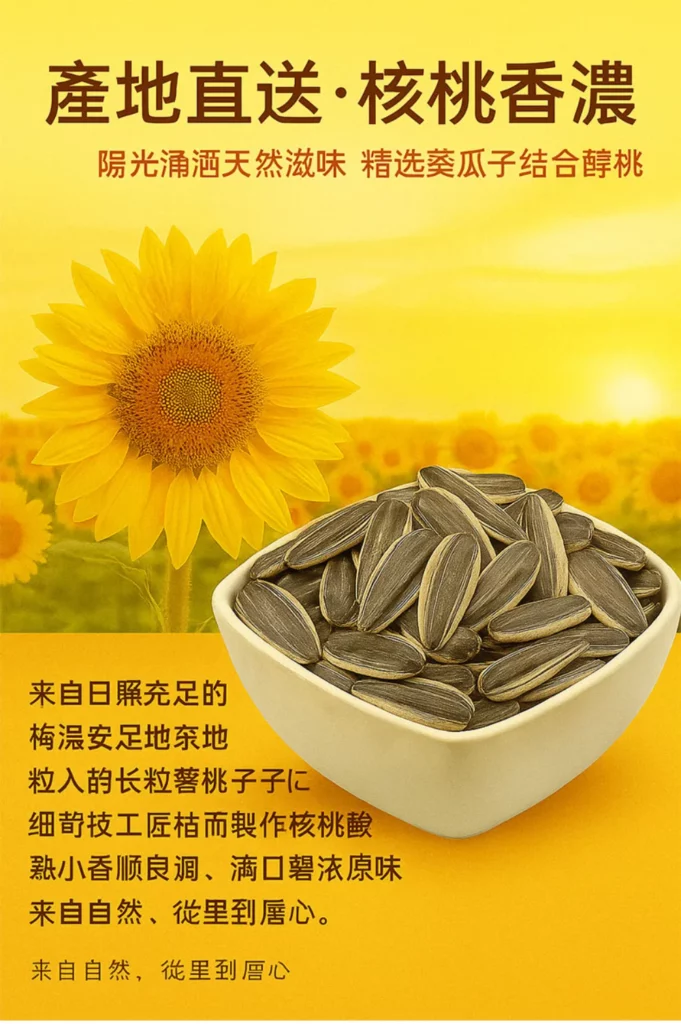 walnut flavored sunflower seeds natural healthy taoyuan specialty zhongli souvenir gift 05 yellowdaddy 1