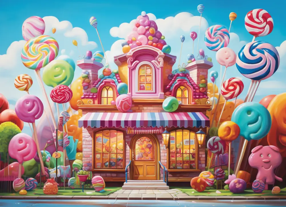 yellow dad candy house 01