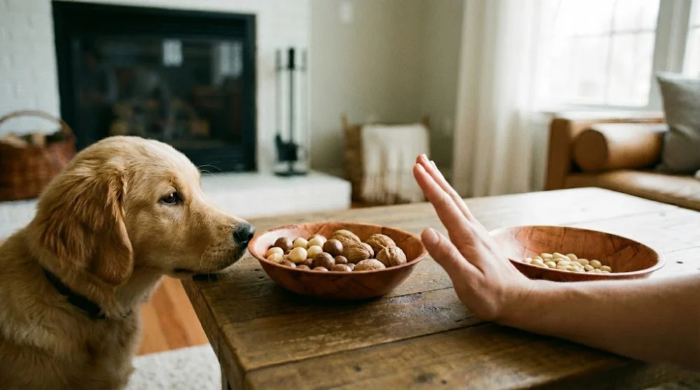 can dogs eat nuts safe and unsafe options for canines 01 yellowdaddy