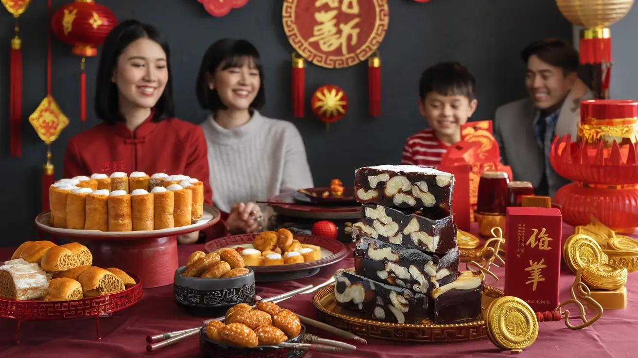 chinese new year walnut date cake 01 yellowdaddy