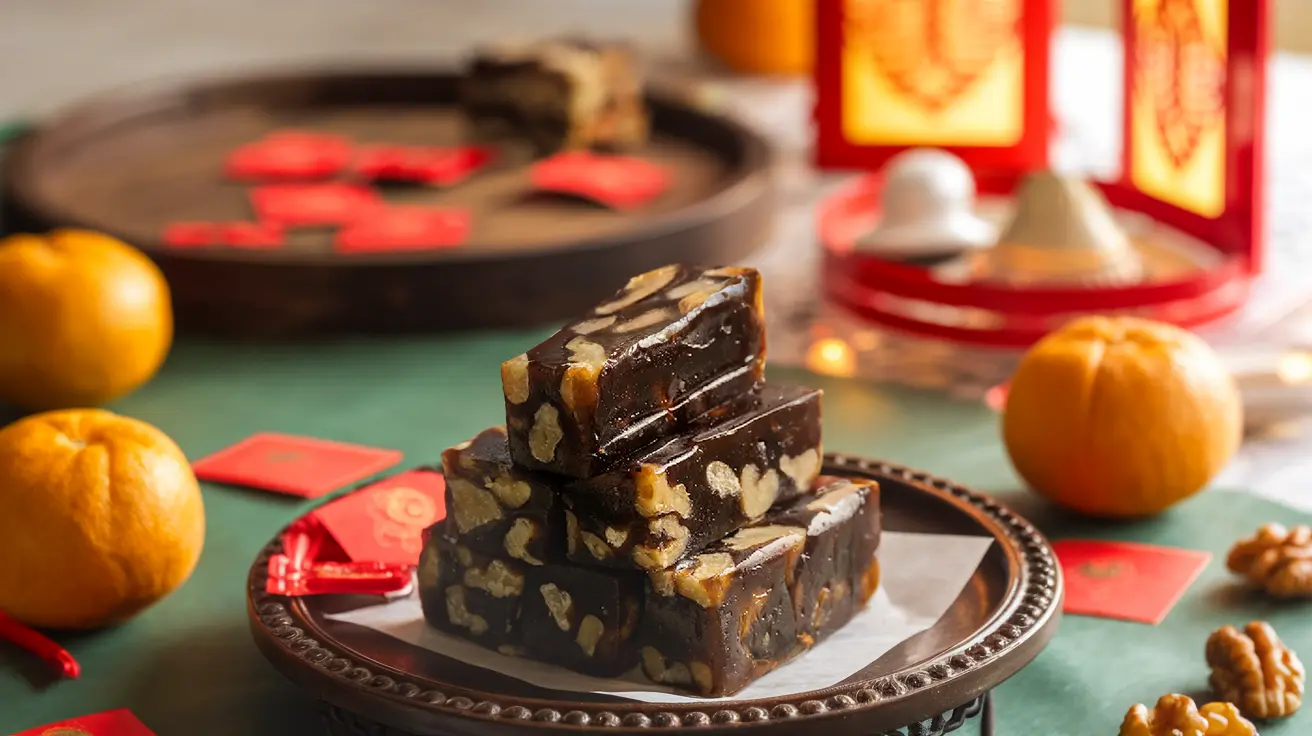 chinese new year walnut date cake 02 yellowdaddy