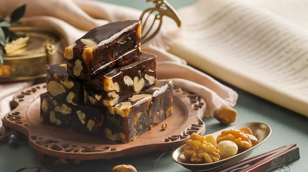 chinese new year walnut date cake 05 yellowdaddy