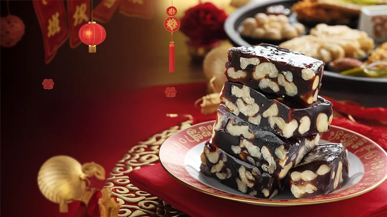 chinese new year walnut date cake 06 yellowdaddy