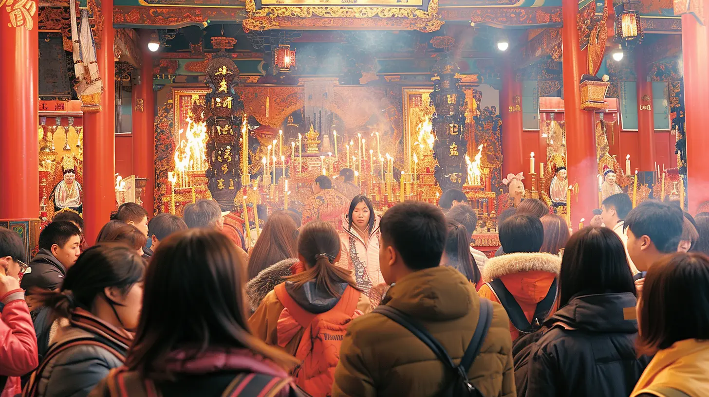 祈福儀式與習俗