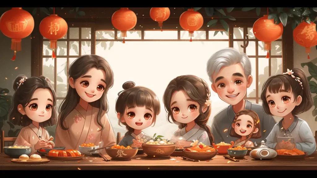 團聚的美食與活動