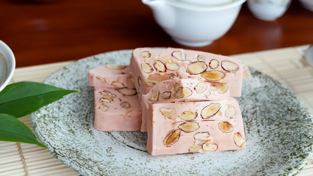 huang dad candy strawberry nougat 2024