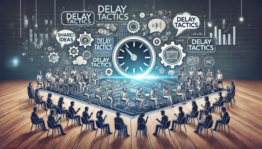 negotiation tactics delay strategies 2024