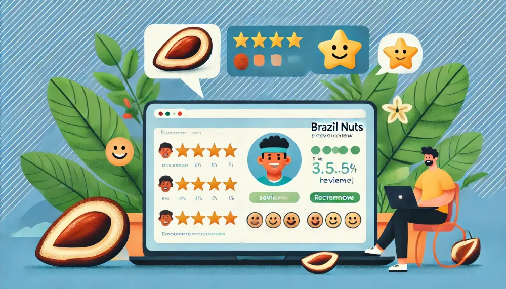 nuts flavor low temp baked brazil nuts