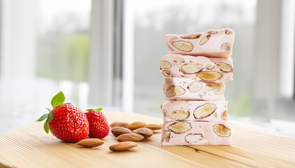strawberry nougat candy 02 2024