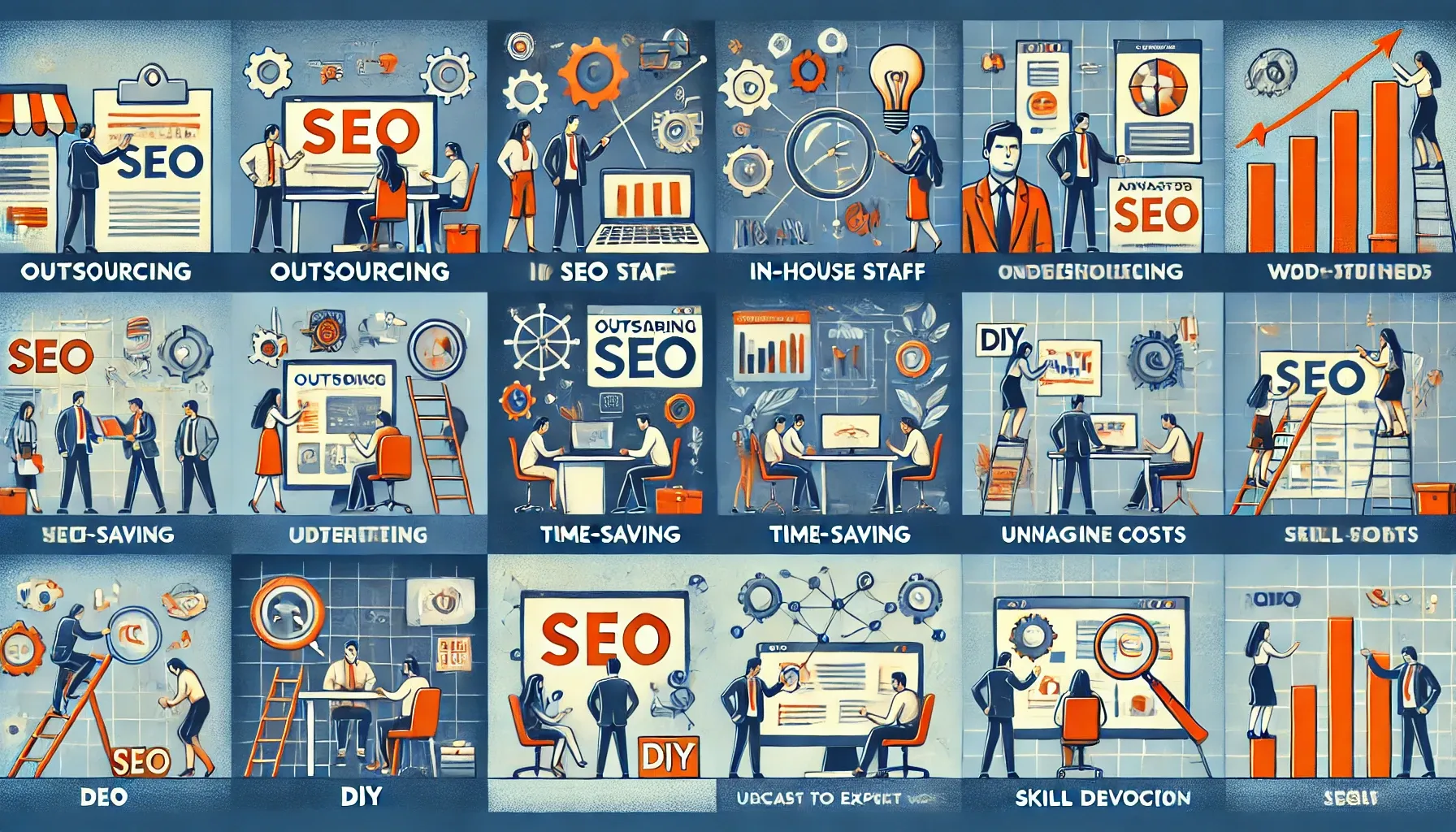 outsourcing diy seo guide 2024