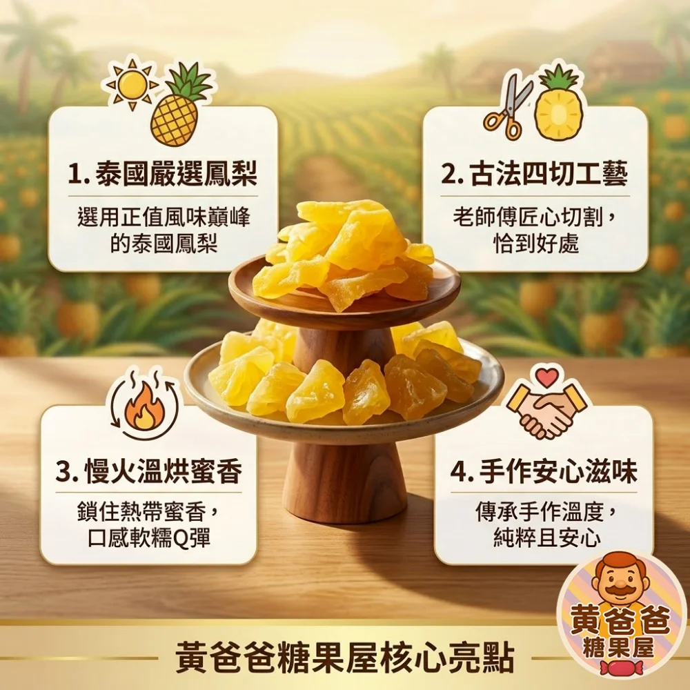 quarter cut dried pineapple 02 yellowdaddy