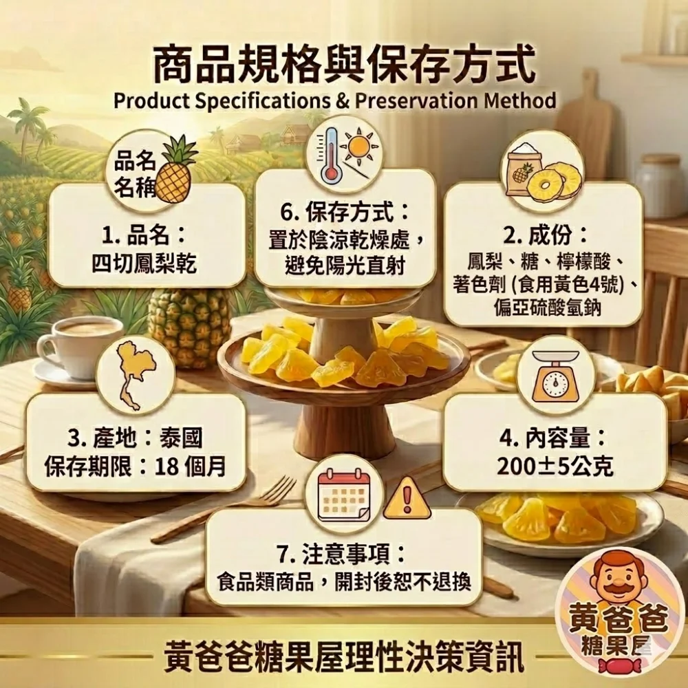 quarter cut dried pineapple 07 yellowdaddy 1