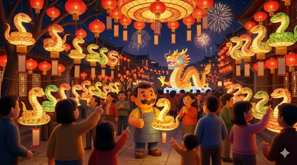 2025 chinese lantern festival snake year riddles collection cover01 yellowdaddy