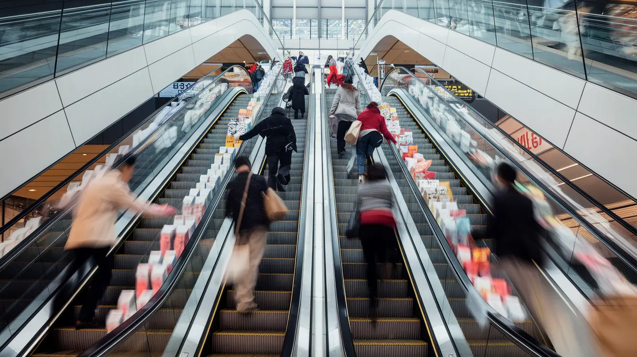carrefour escalator snack zone marketing strategy retail innovation 03 yellowdaddy