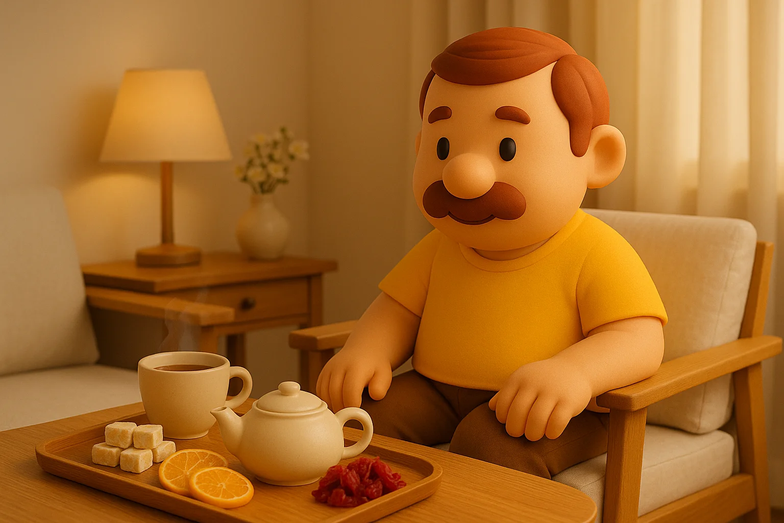 afternoon dessert nougat fruit tea 03 yellowdaddy