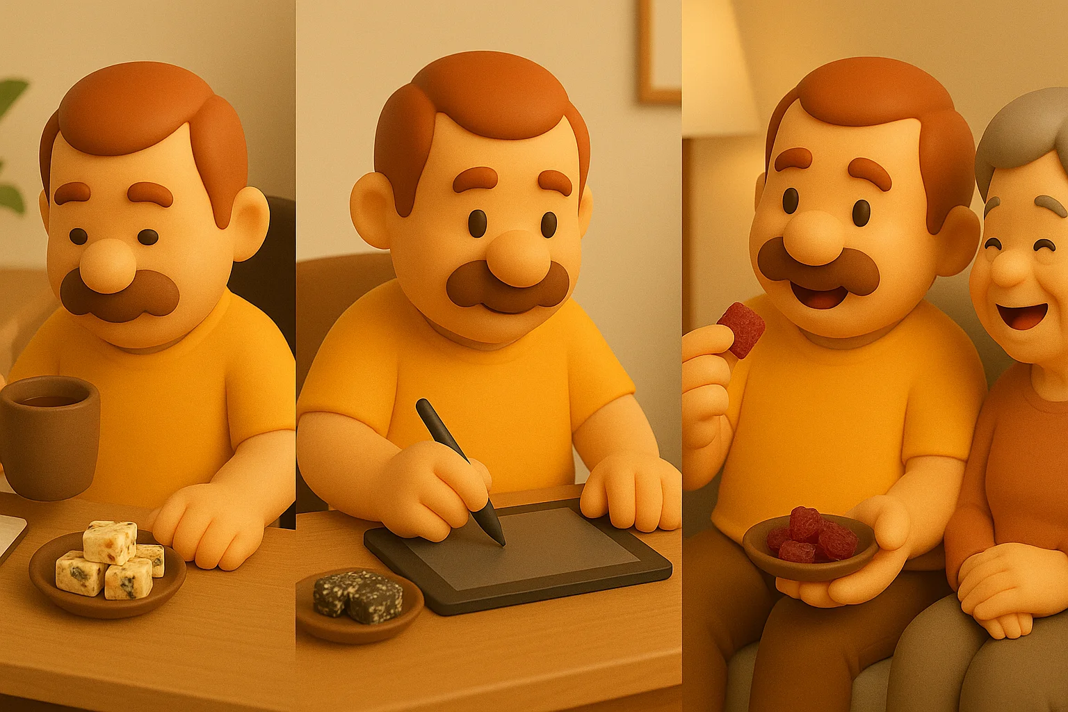 afternoon dessert nougat fruit tea 04 yellowdaddy