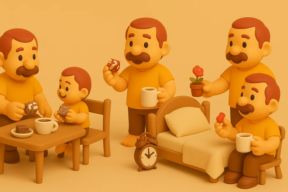 morning ritual huang papa candy sweet start day 05 yellowdaddy 1