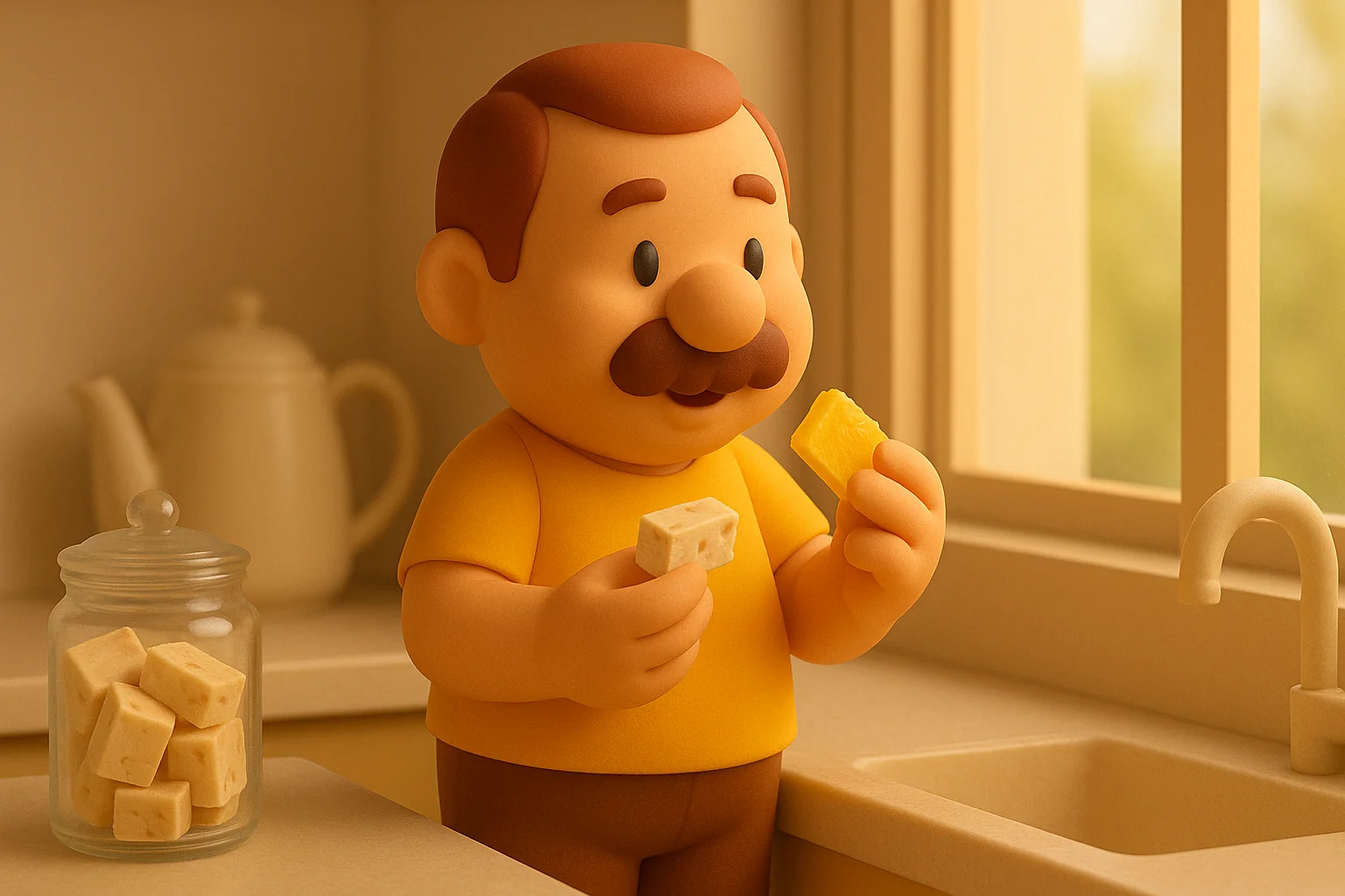 morning ritual sweet bite papa huang candy cover 02 yellowdaddy