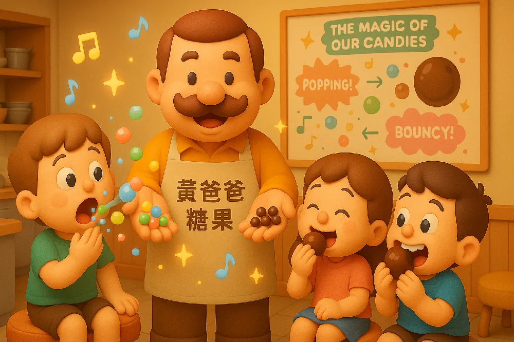 creative candy popping chocolate bouncing balls surprise experience 03 yellowdaddy