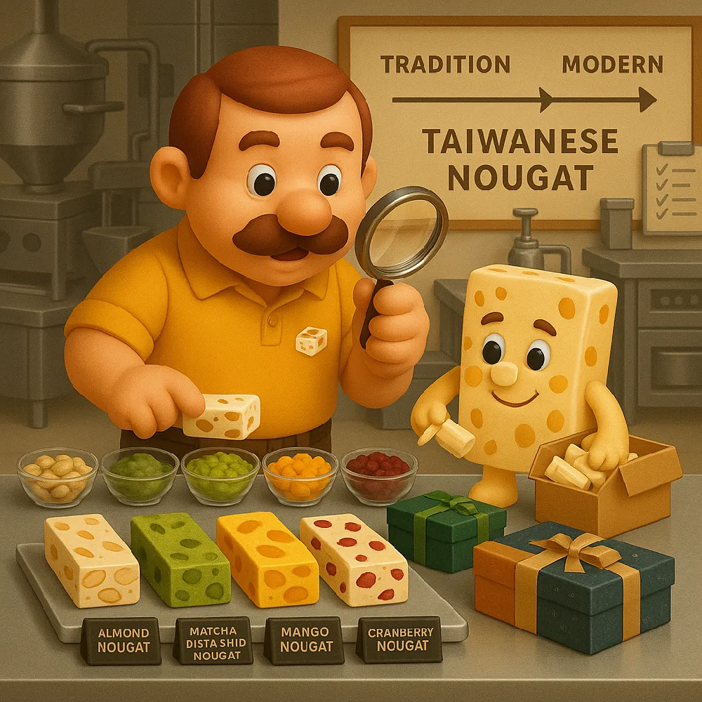 french nougat vs traditional nougat comparison guide huang daddy candy house zhongli taiwan trehalose low sugar handmade souvenir 02 yellowdaddy