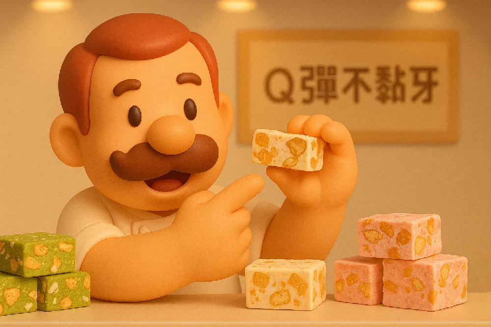 handmade snow q cookies non sticky sweet treats 01 yellowdaddy