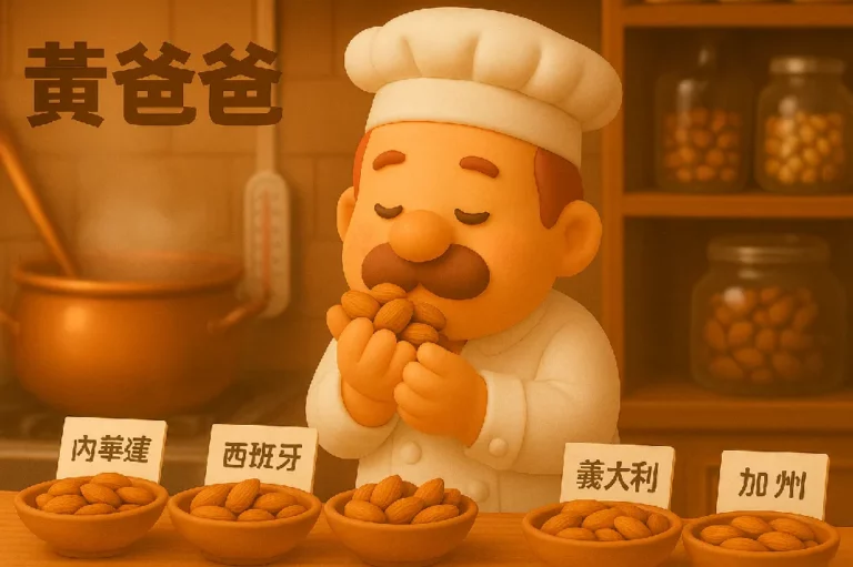 premium almond selection standards huangbaba candy house 07 yellowdaddy