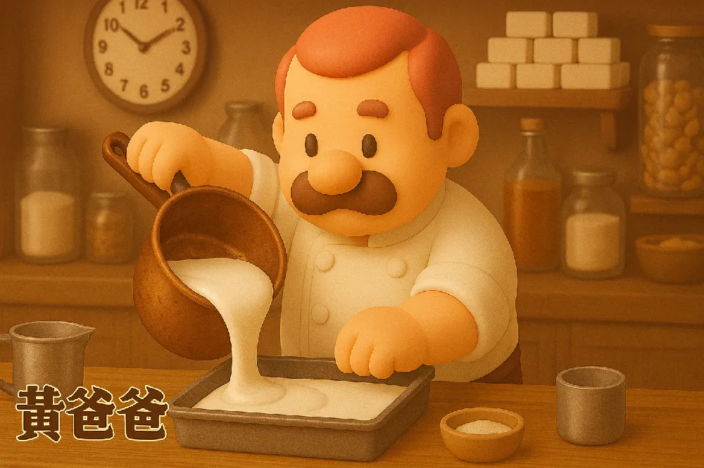 snow q cake zhongli handmade dessert non sticky artisan candy 01 yellowdaddy