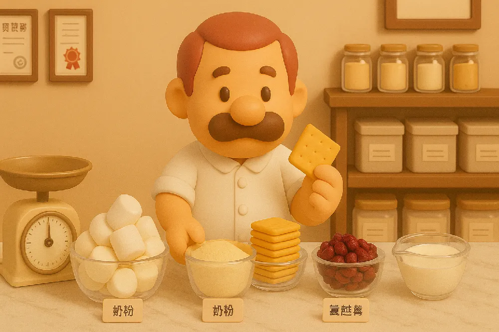 snow q cake zhongli handmade dessert non sticky artisan candy 03 yellowdaddy