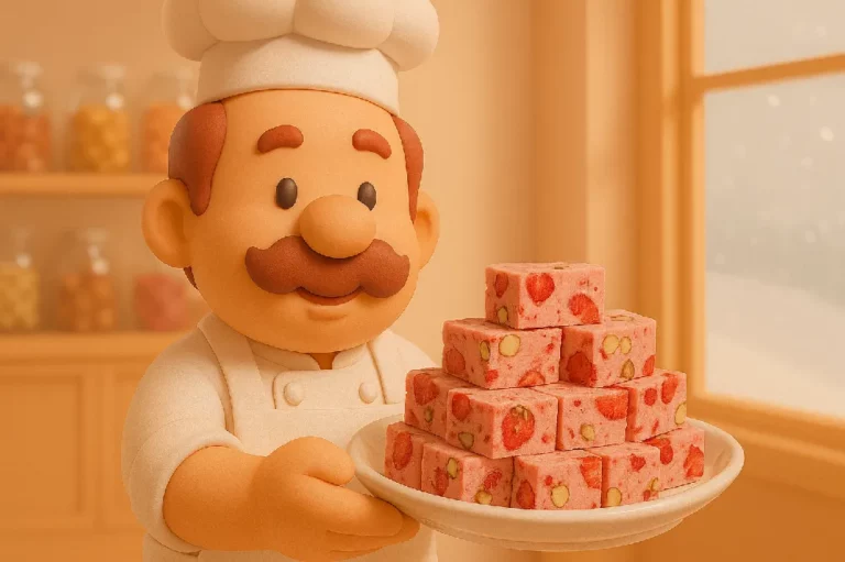 winter limited strawberry nougat happiness taste pink sweetness 08 yellowdaddy