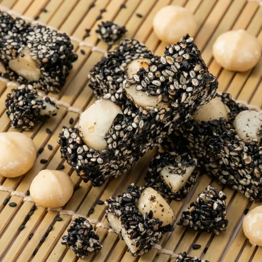 macadamia sesame crisp official