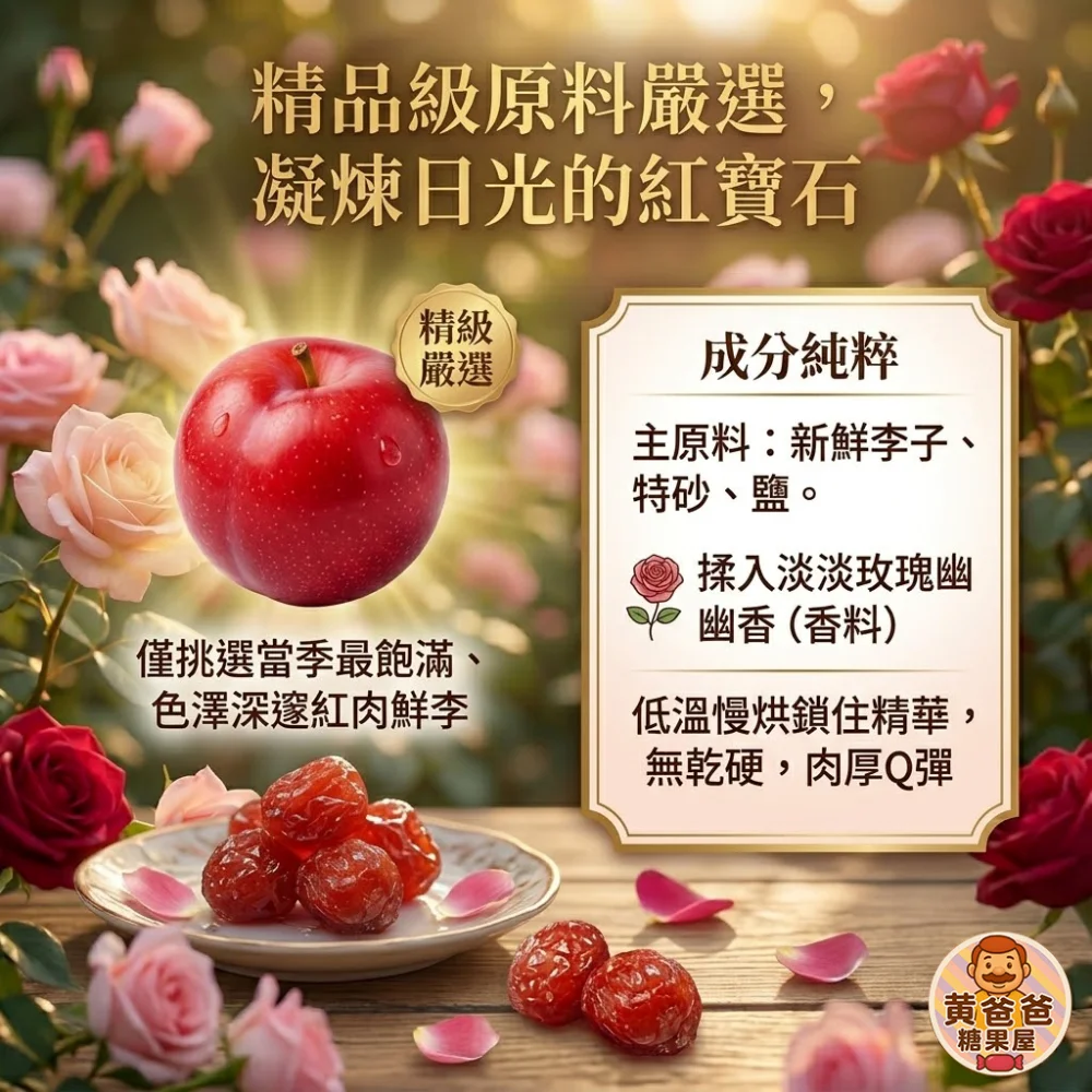 premium rose plum preserved dried fruit snack 03 yellowdaddy