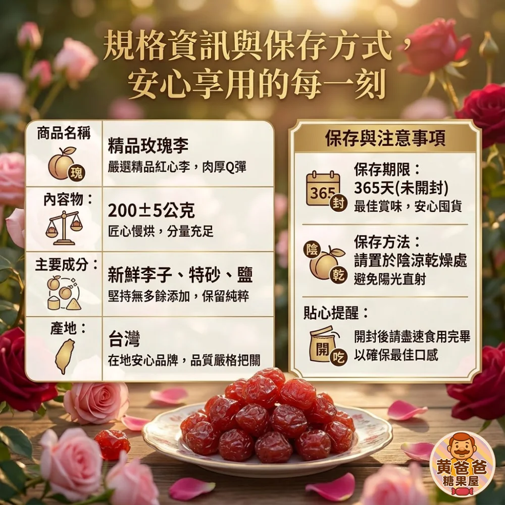 premium rose plum preserved dried fruit snack 07 yellowdaddy