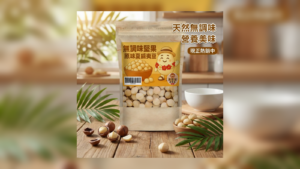 黃爸爸原味夏威夷豆商品首圖，無調味堅果桃園中壢伴手禮