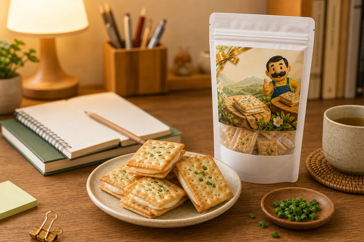 分科測驗與讀書日零食怎麼選?不沾手、好分段吃的考生補給 2 書桌旁的點心,先看會不會弄髒手,黃爸爸糖果屋商品搭配情境
