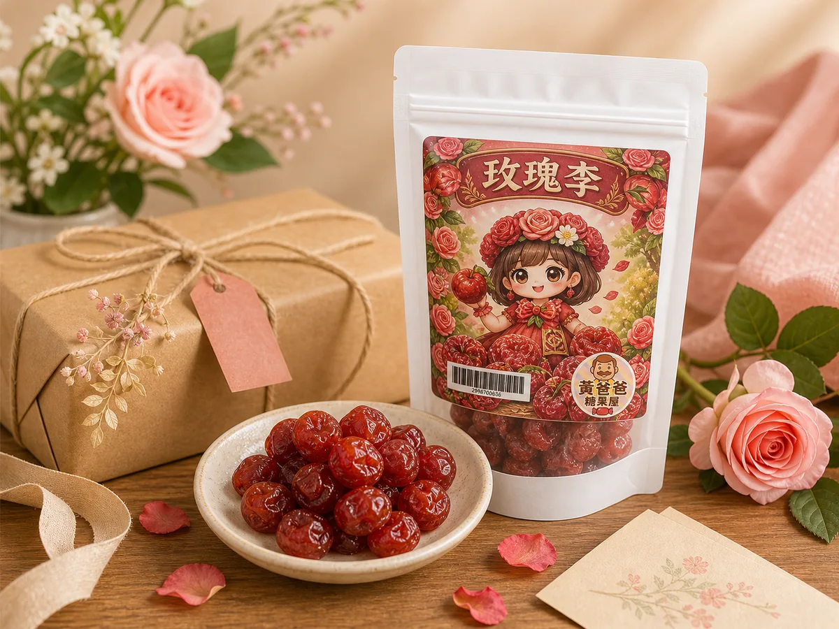 七夕前的小禮物怎麼選?不過度正式、好入口的甜點零食搭配 3 酸甜搭配,比單一甜味更耐吃,黃爸爸糖果屋商品搭配情境