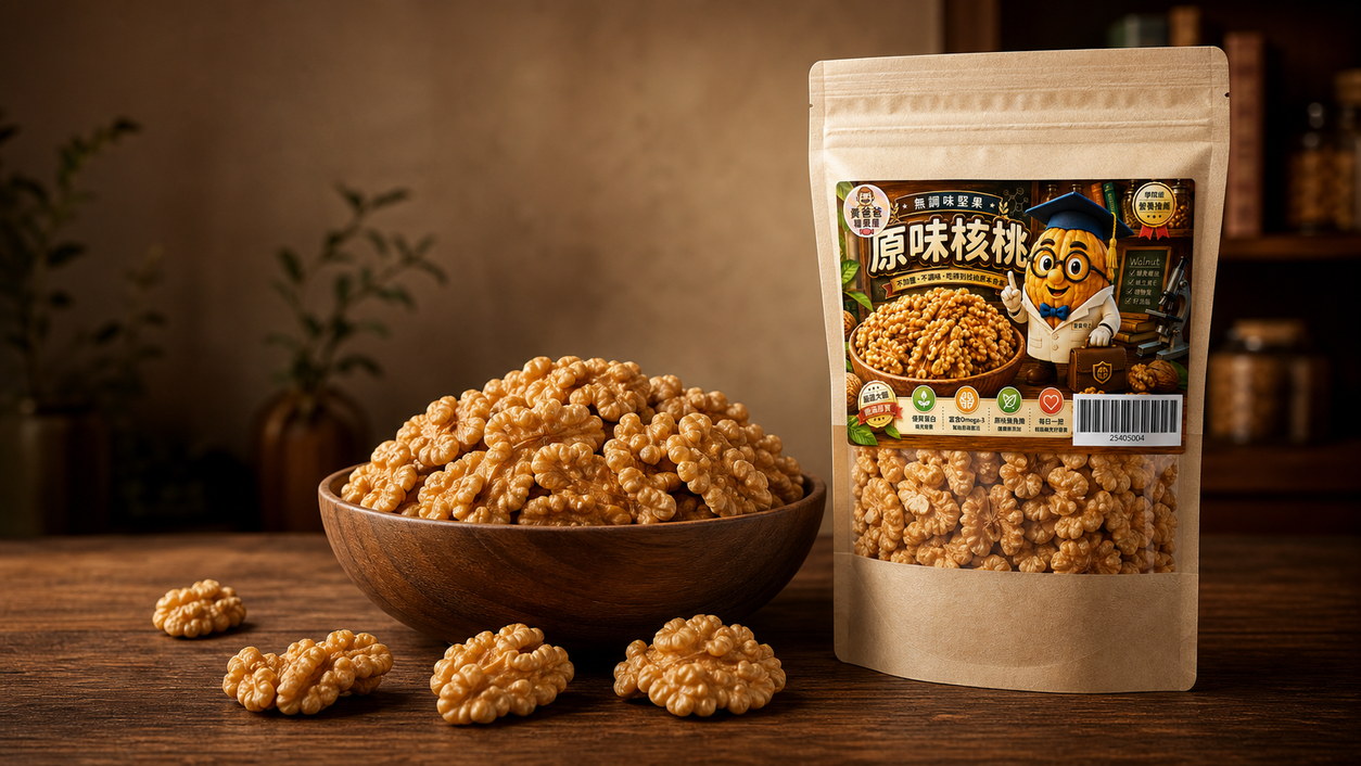 黃爸爸 原味核桃|低溫烘焙無調味|桃園中壢堅果推薦 19 黃爸爸原味核桃官方賣場購買引導