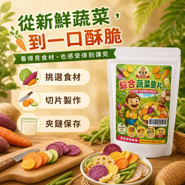 綜合蔬菜脆片製作工藝 綜合蔬菜脆片製作工藝