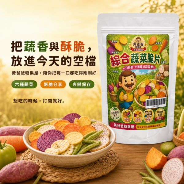 綜合蔬菜脆片收尾導購 綜合蔬菜脆片收尾導購